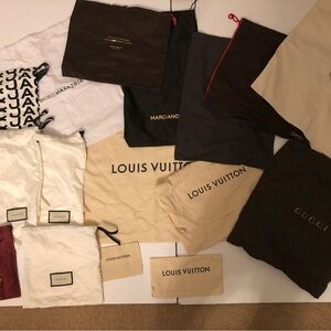 Dust Bag Designer Lot Bags Wallets Shoes (17 PCs)